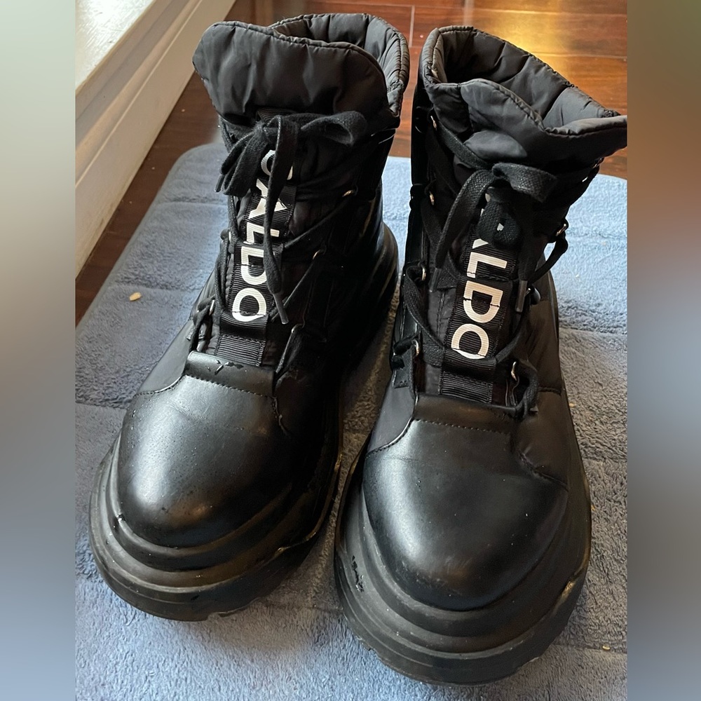 Aldo Black Winter Boots - CADIRACIA - Women Size US 8.5